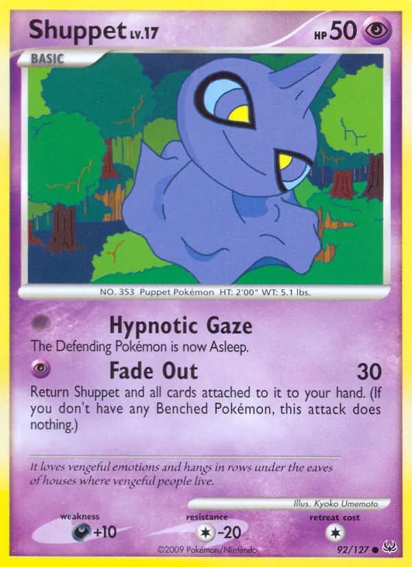 Shuppet — Platinum, Common