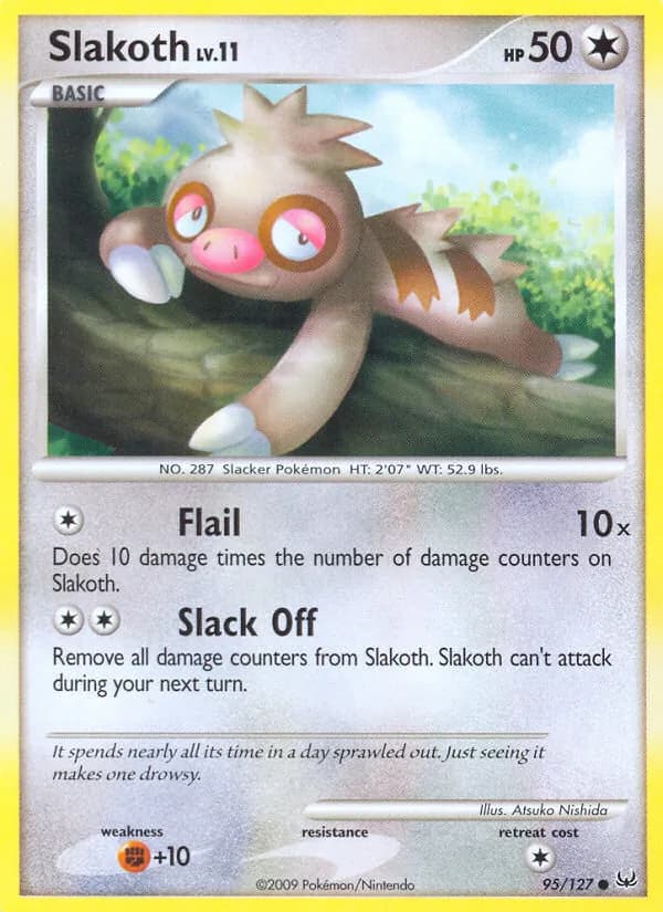 Slakoth — Platinum, Common