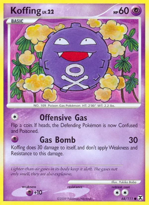 Koffing — Rising Rivals, Common