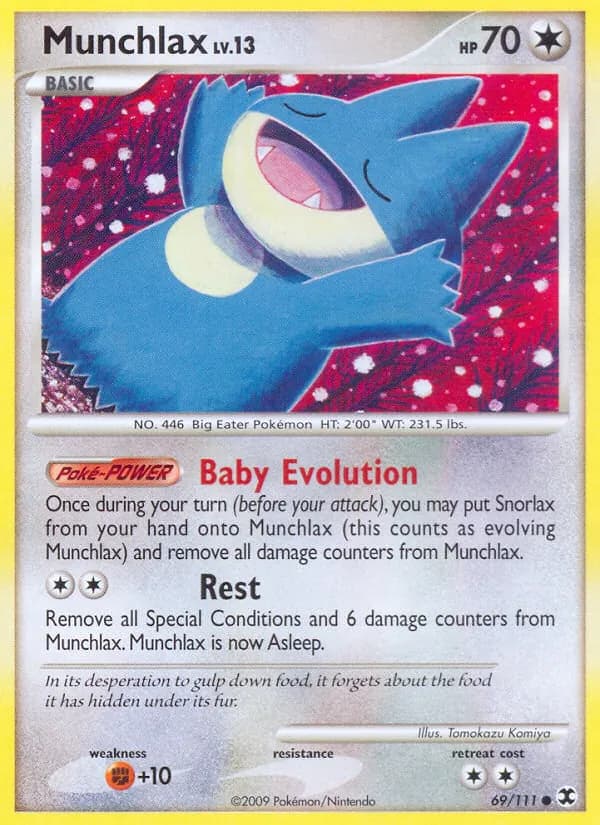 Munchlax — Rising Rivals, Common