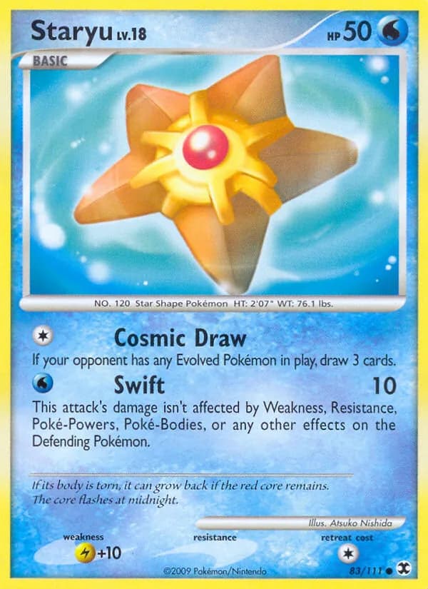 Staryu — Rising Rivals, Common