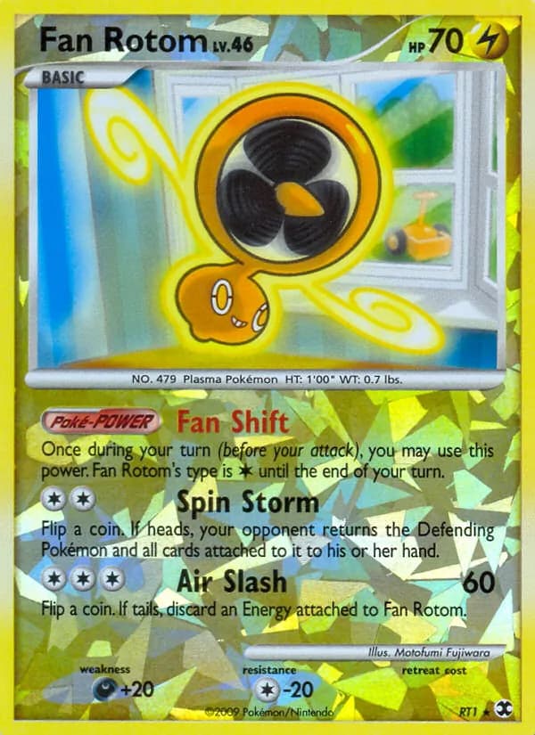 Fan Rotom — Rising Rivals, Rare