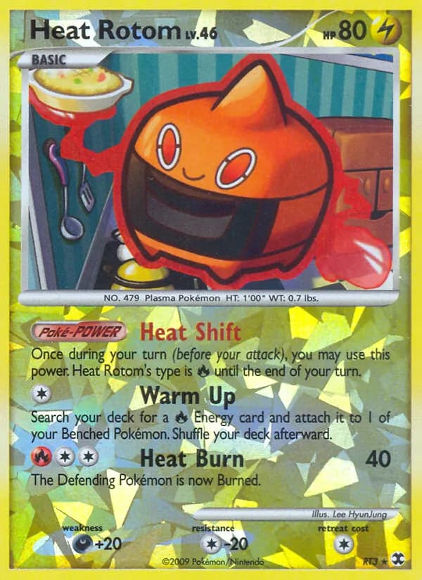 Heat Rotom — Rising Rivals, Rare