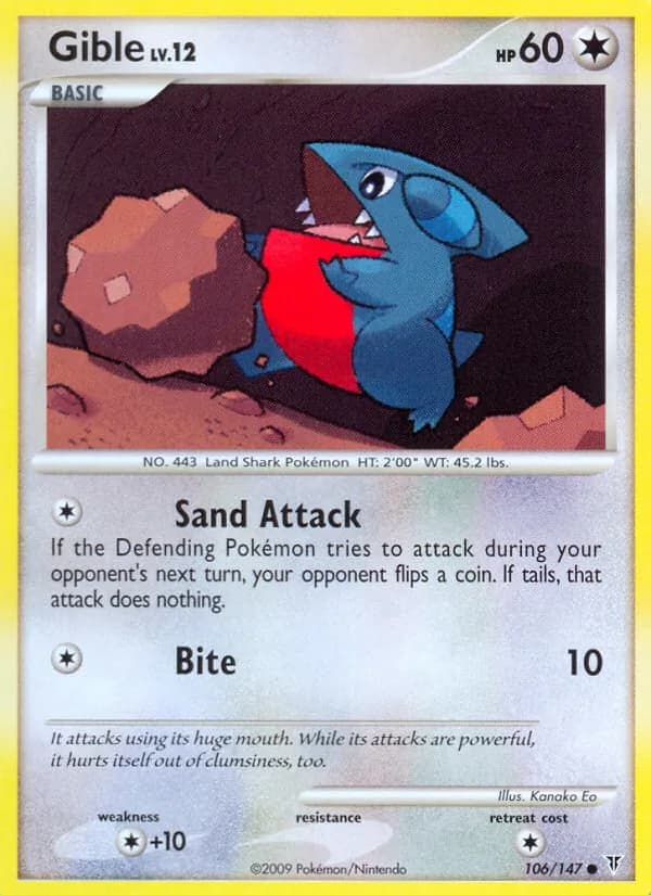 Gible — Supreme Victors, Common