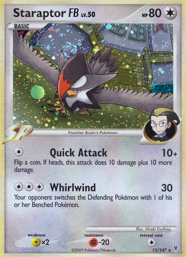 Staraptor FB — Supreme Victors, Rare Holo