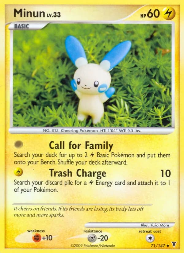 Minun — Supreme Victors, Uncommon