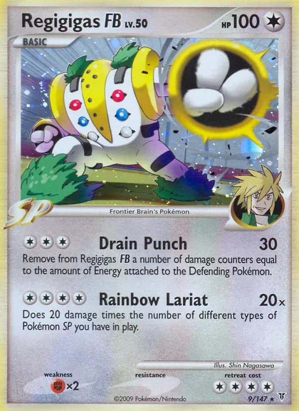 Regigigas FB — Supreme Victors, Rare Holo
