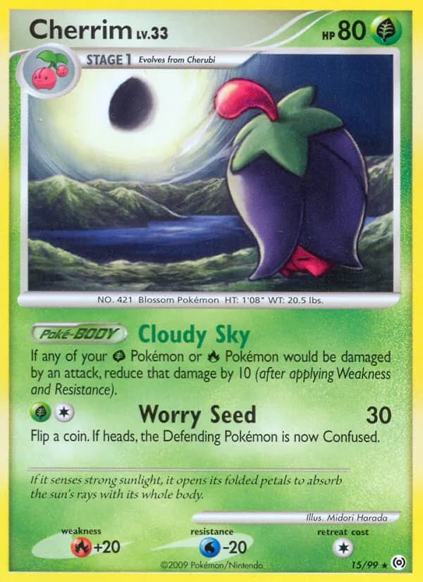 Cherrim — Arceus, Rare