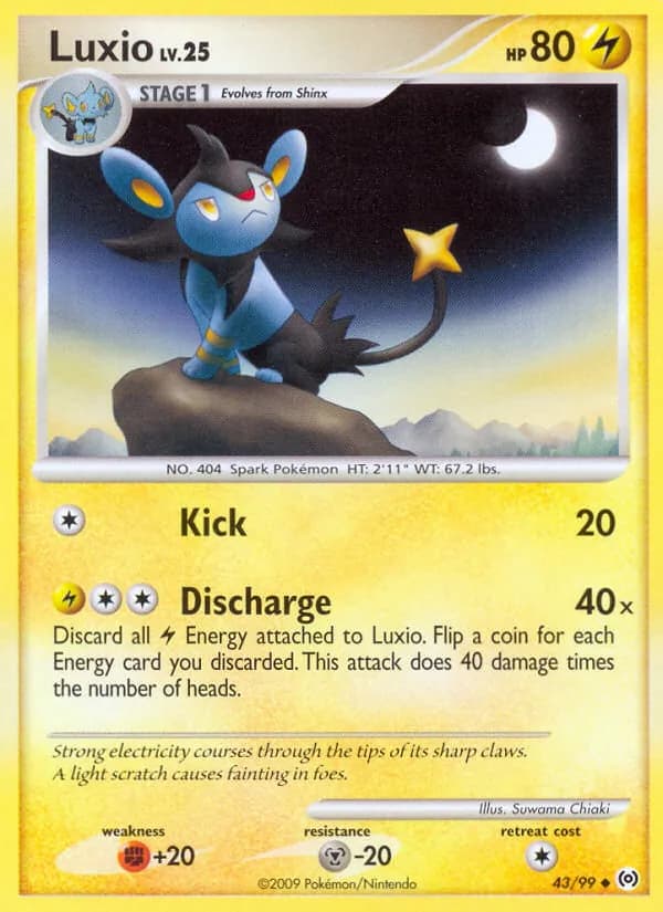 Luxio — Arceus, Uncommon