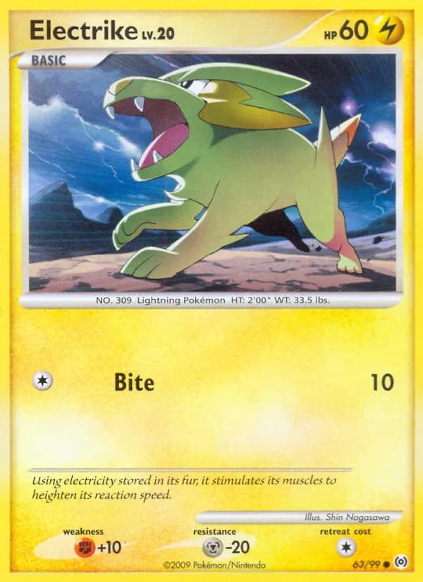 Electrike — Arceus, Common