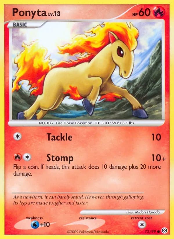 Ponyta — Arceus, Common