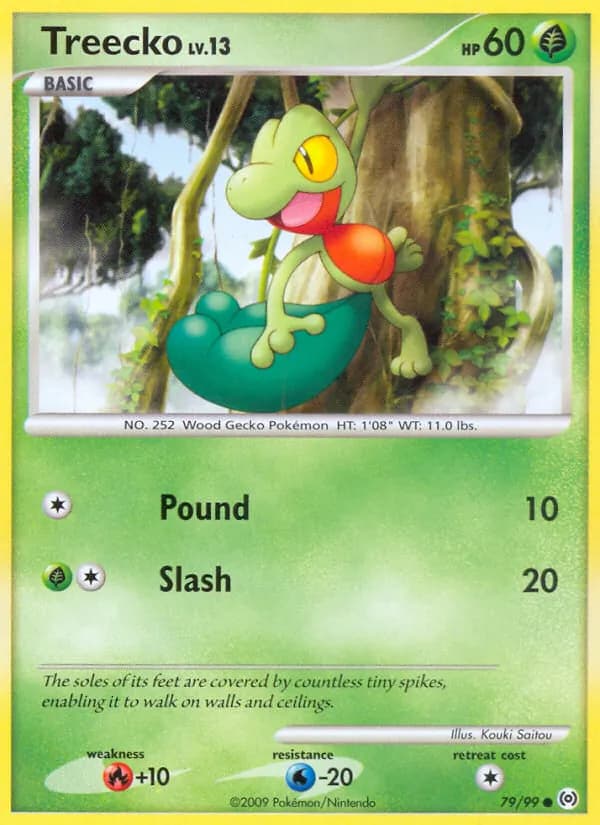 Treecko — Arceus, Common