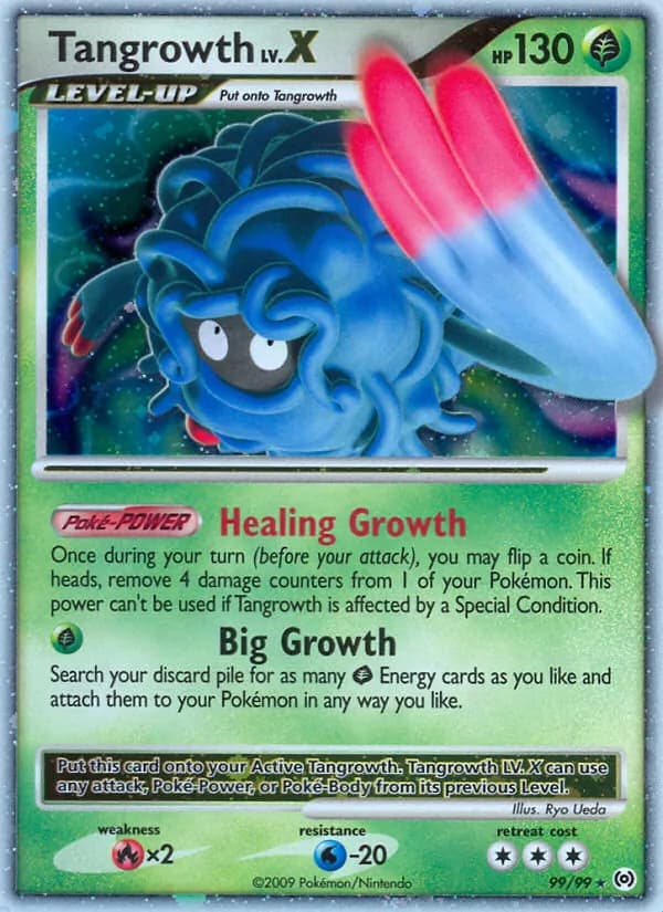 Tangrowth LV. X — Arceus, Rare Holo LV.X
