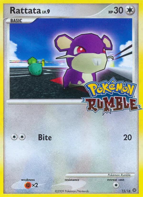 Rattata — Pokémon Rumble, None