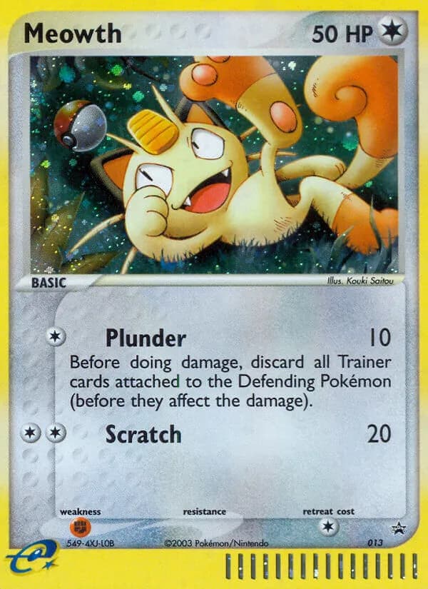 Meowth — Nintendo Black Star Promos, Common