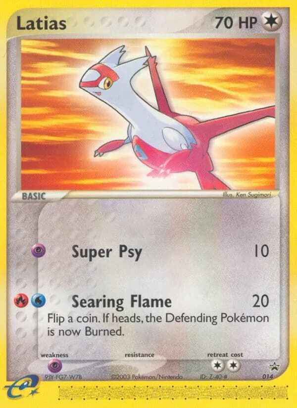 Latias — Nintendo Black Star Promos, Common