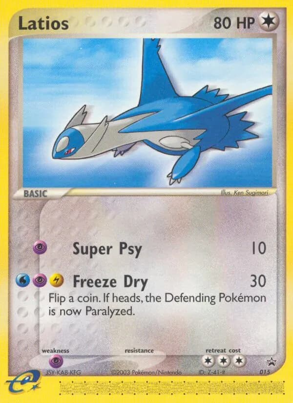Latios — Nintendo Black Star Promos, Common
