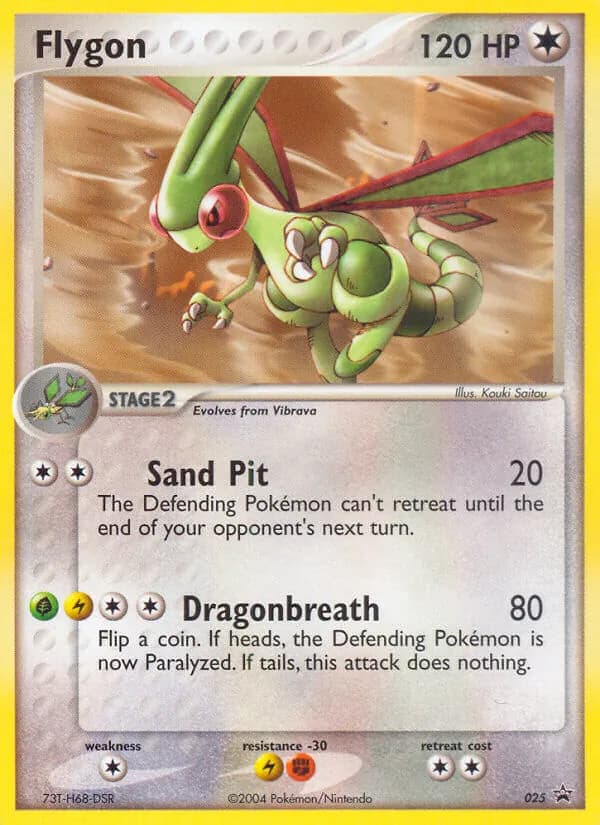 Flygon — Nintendo Black Star Promos, Common