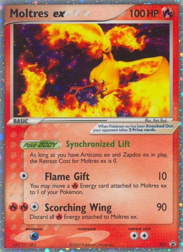 Moltres ex — Nintendo Black Star Promos, Common