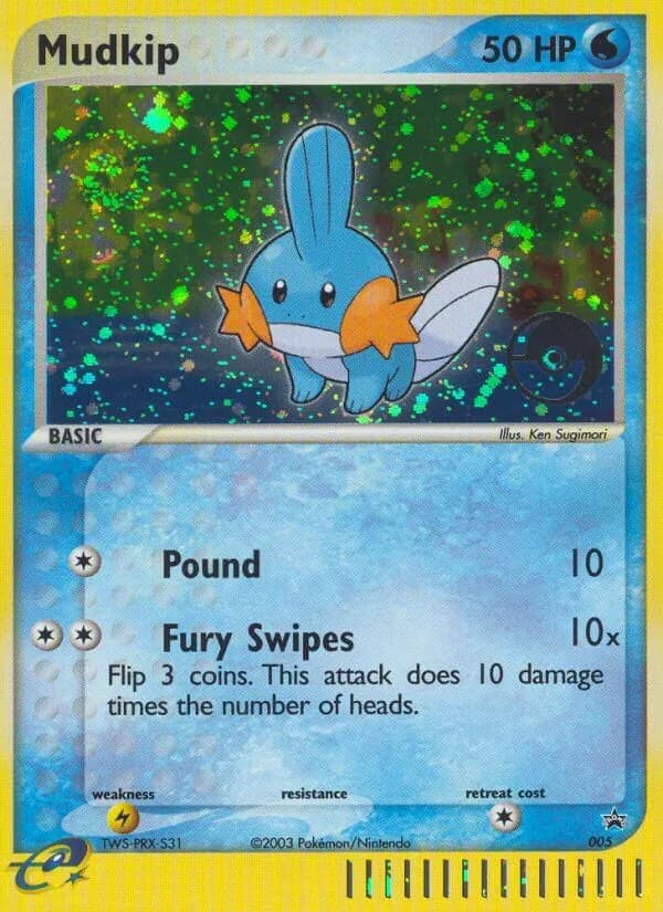 Mudkip — Nintendo Black Star Promos, Common