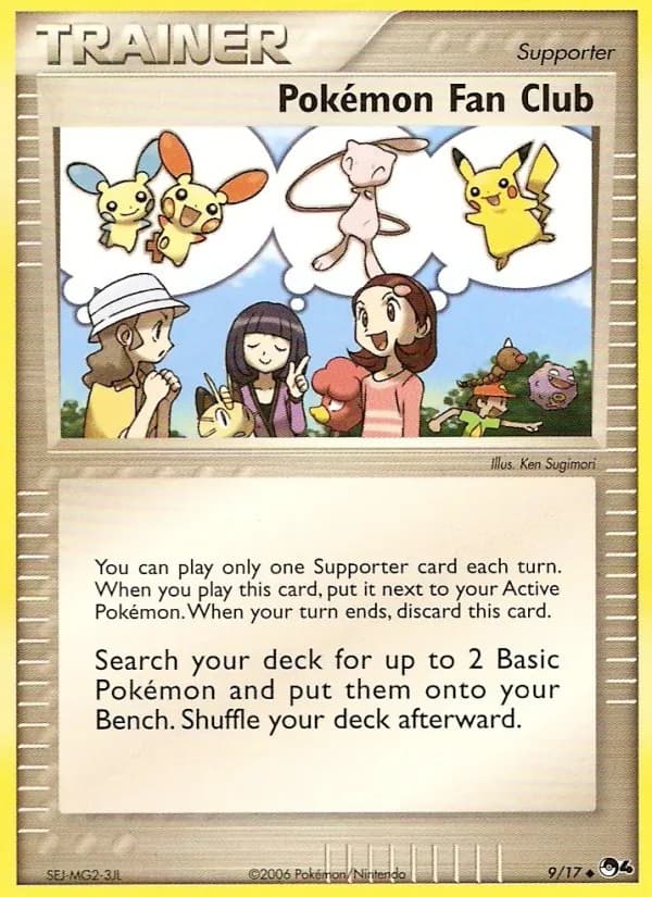 Pokémon Fan Club — POP Series 4, Uncommon