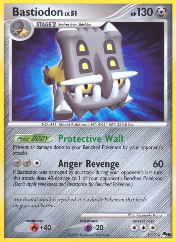 Bastiodon — POP Series 6, Rare