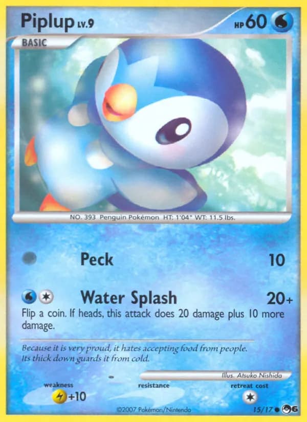 Piplup — POP Series 6, Common