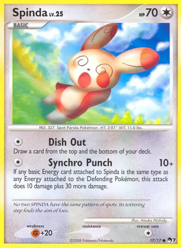Spinda — POP Series 7, Common
