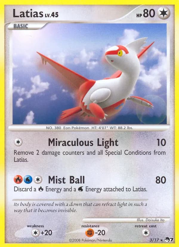 Latias — POP Series 7, Rare