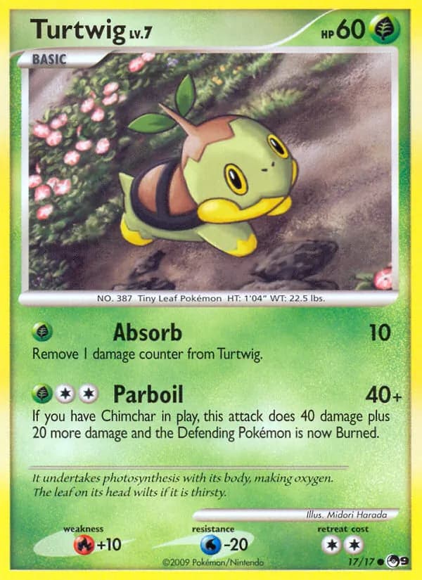 Turtwig — POP Series 9, Common