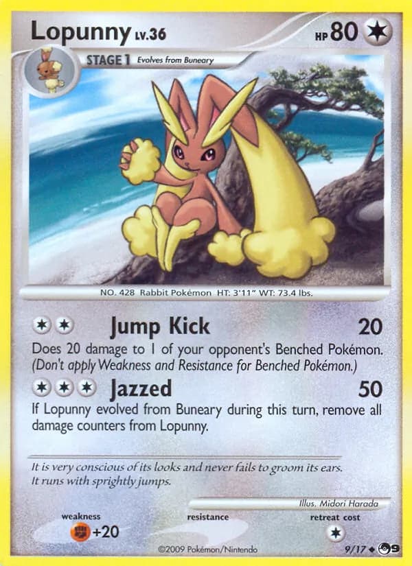 Lopunny — POP Series 9, Uncommon