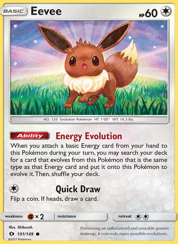 Eevee — Sun & Moon, Common