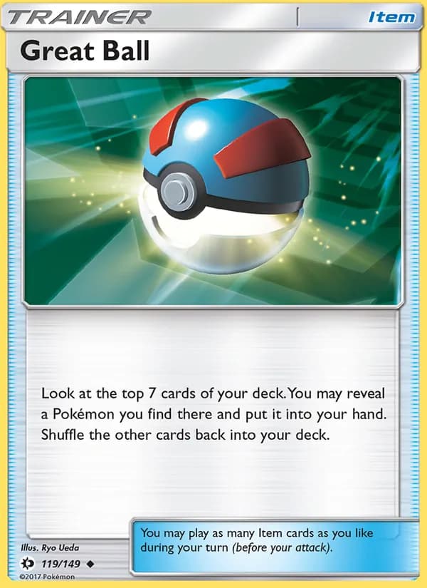 Great Ball — Sun & Moon, Uncommon