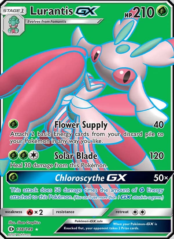 Lurantis GX — Sun & Moon, Ultra Rare