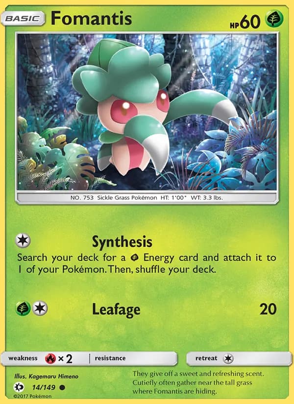 Fomantis — Sun & Moon, Common