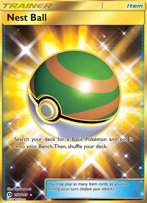Nest Ball — Sun & Moon, Secret Rare