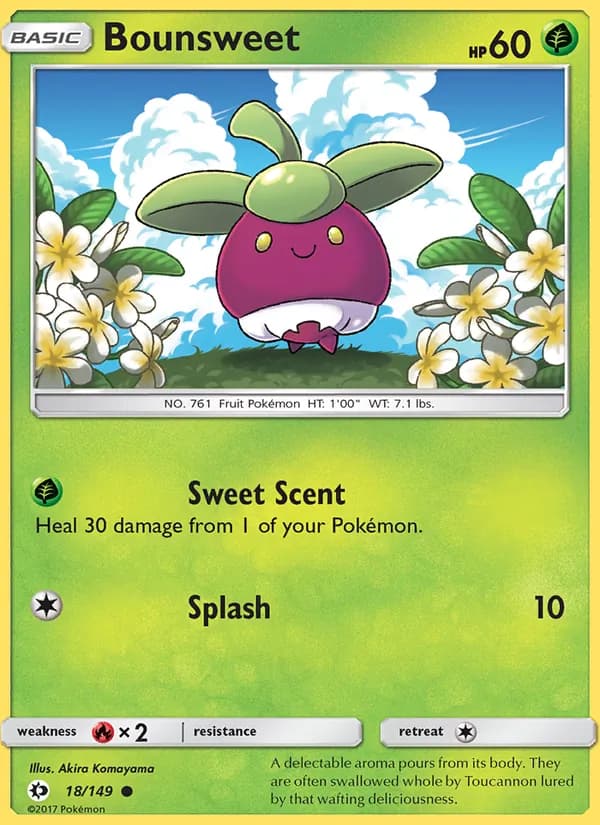 Bounsweet — Sun & Moon, Common