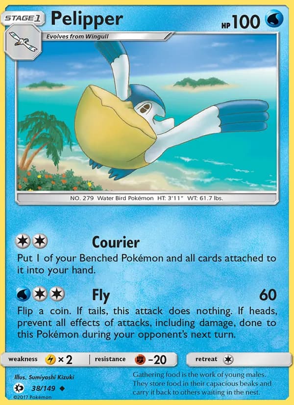 Pelipper — Sun & Moon, Uncommon