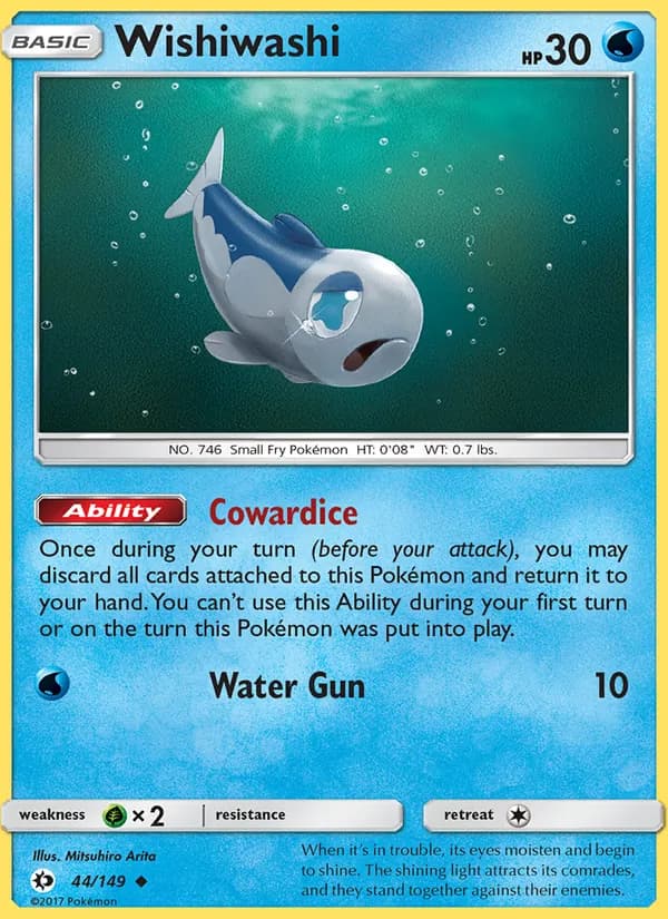 Wishiwashi — Sun & Moon, Uncommon