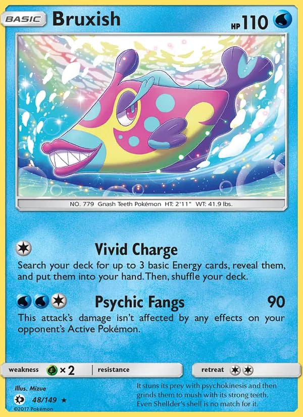 Bruxish — Sun & Moon, Rare