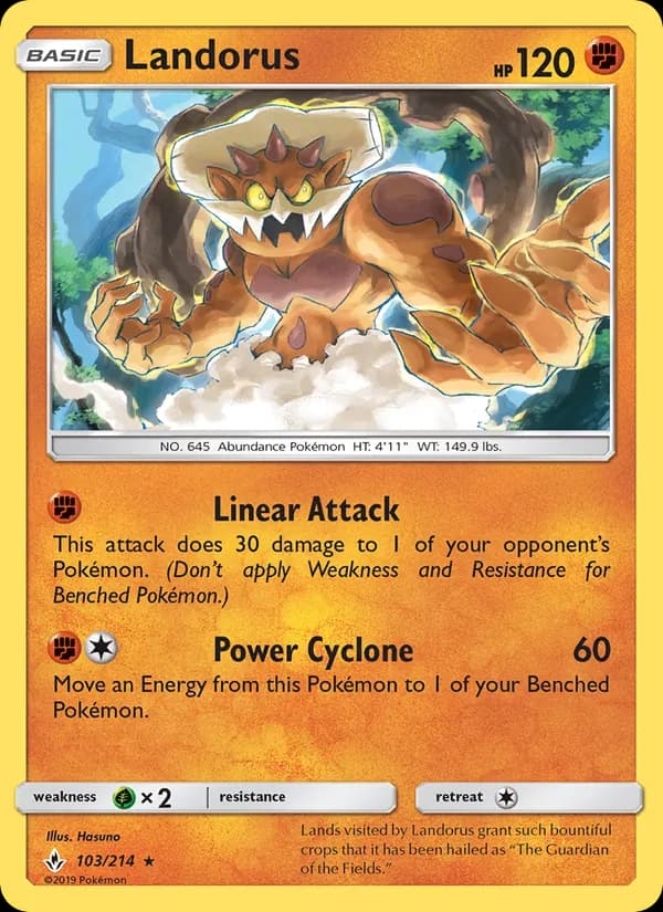 Landorus — Unbroken Bonds, Rare