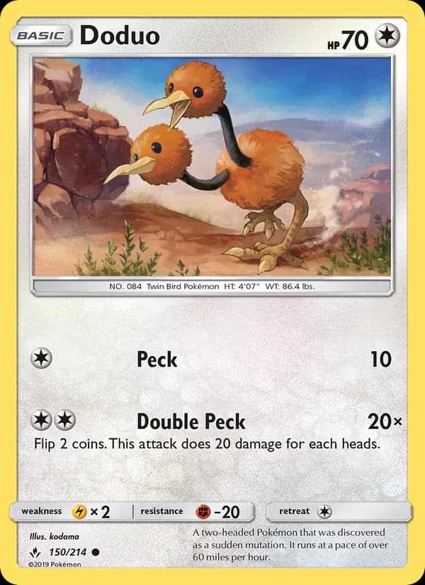 Doduo — Unbroken Bonds, Common