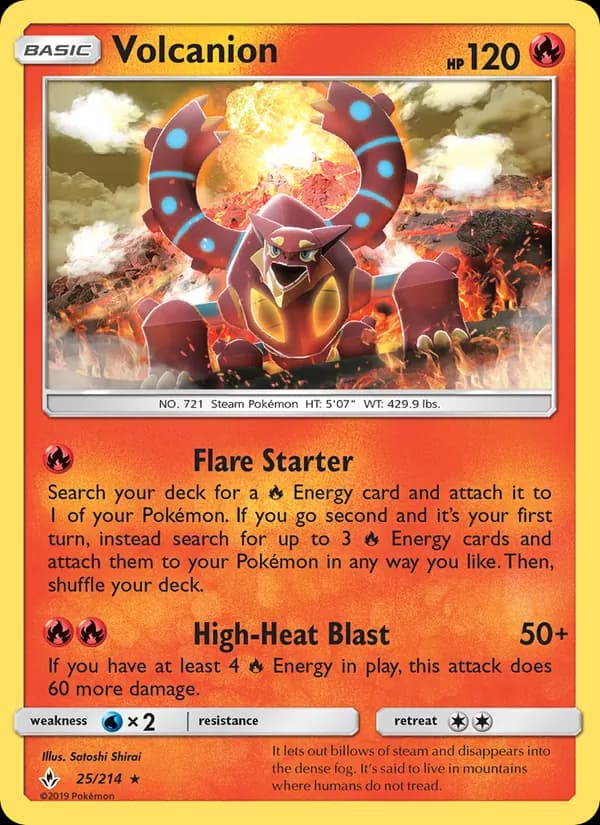 Volcanion — Unbroken Bonds, Rare