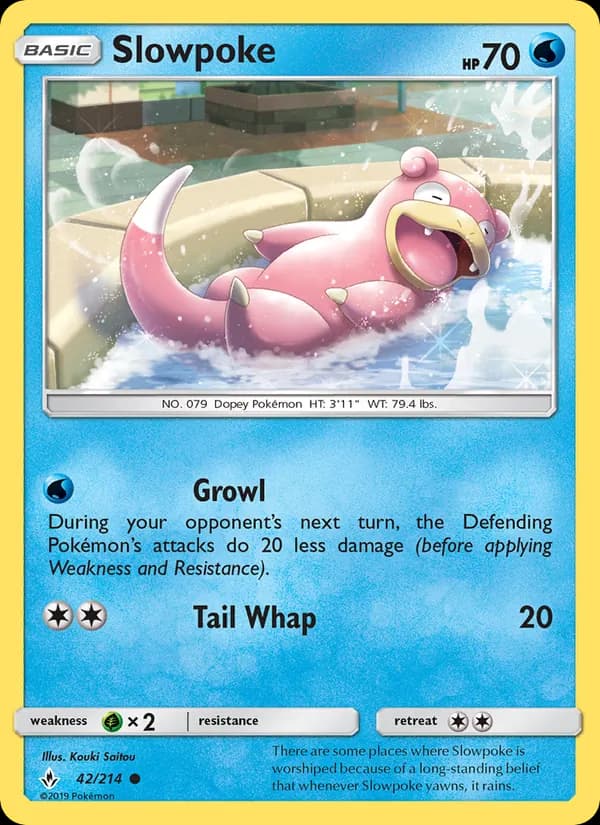 Slowpoke — Unbroken Bonds, Common