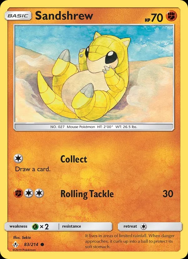 Sandshrew — Unbroken Bonds, Common