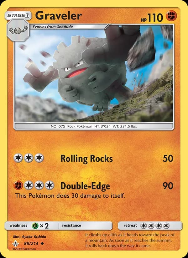 Graveler — Unbroken Bonds, Uncommon