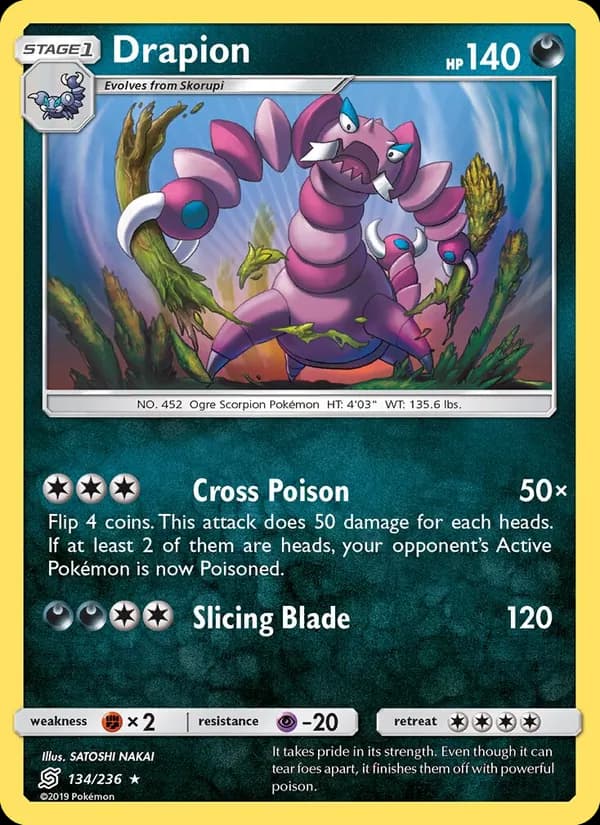 Drapion — Unified Minds, Rare