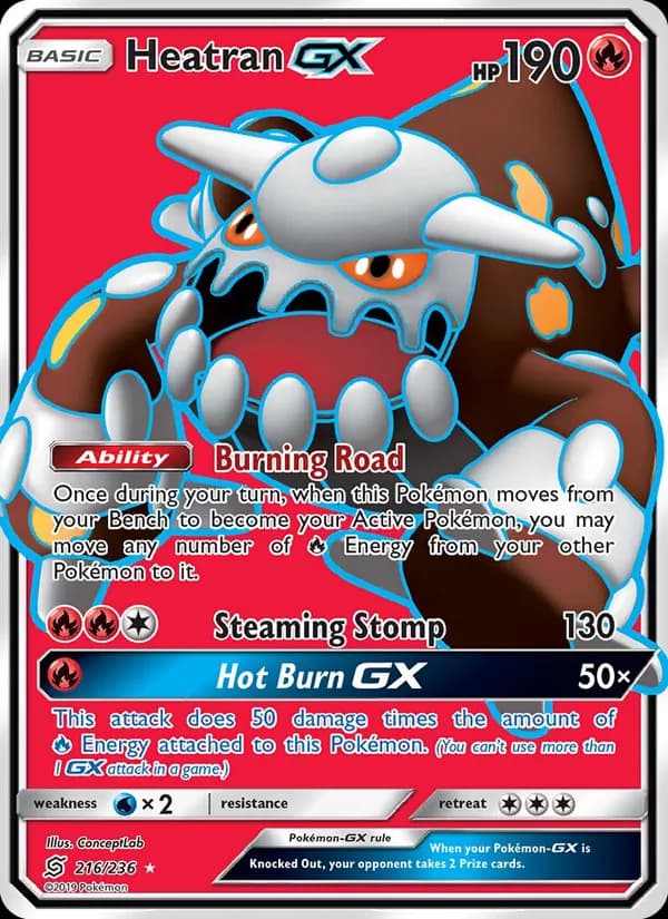 Heatran GX — Unified Minds, Ultra Rare