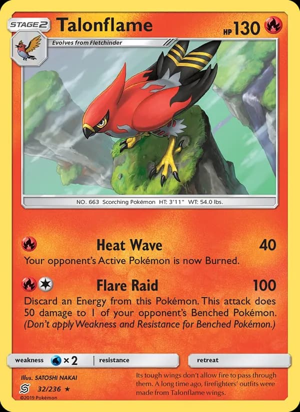 Talonflame — Unified Minds, Rare