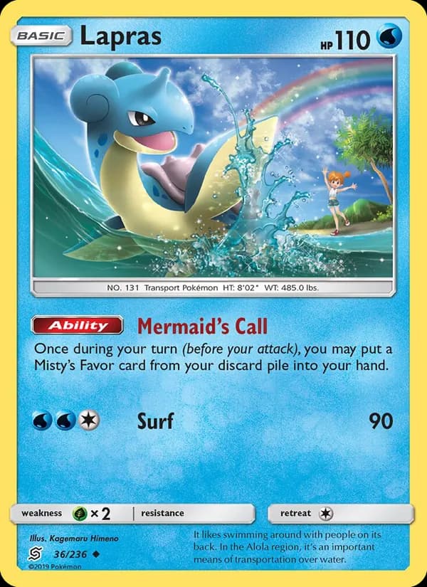 Lapras — Unified Minds, Uncommon